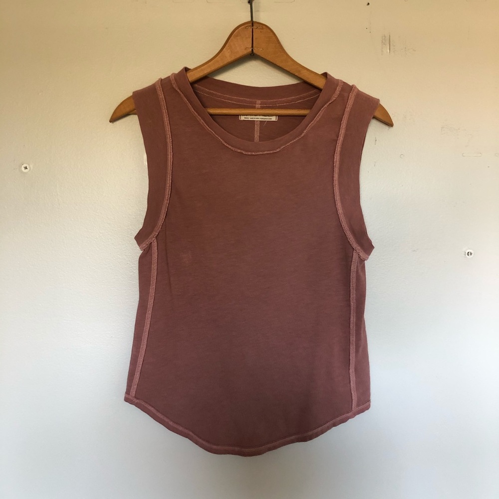 Free People Pink Tank Top Size S